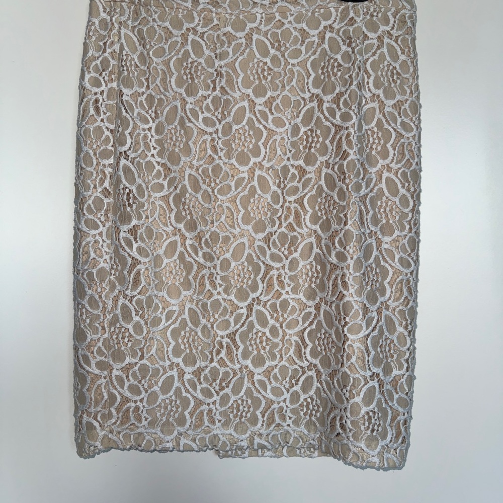 Elegant Lace Skirt New York & co Eva Mendez size 10